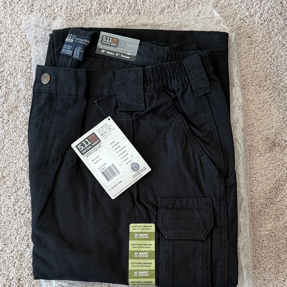 5.11 Tactical Midnight Black Utility Pants